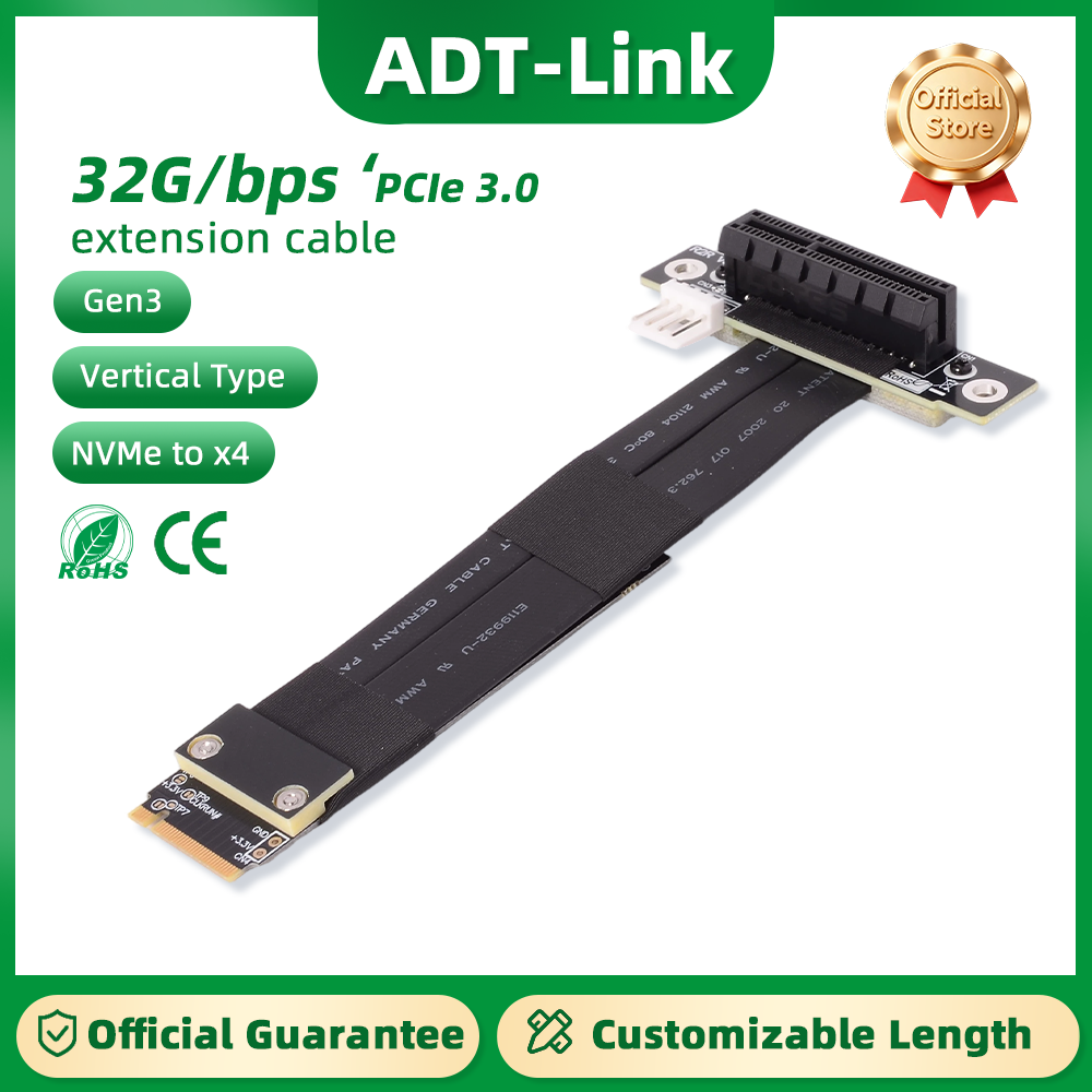 Pcie Riser Cable - R42SF/R42SL/R42SR PCIE X4 3.0 Nối Dài