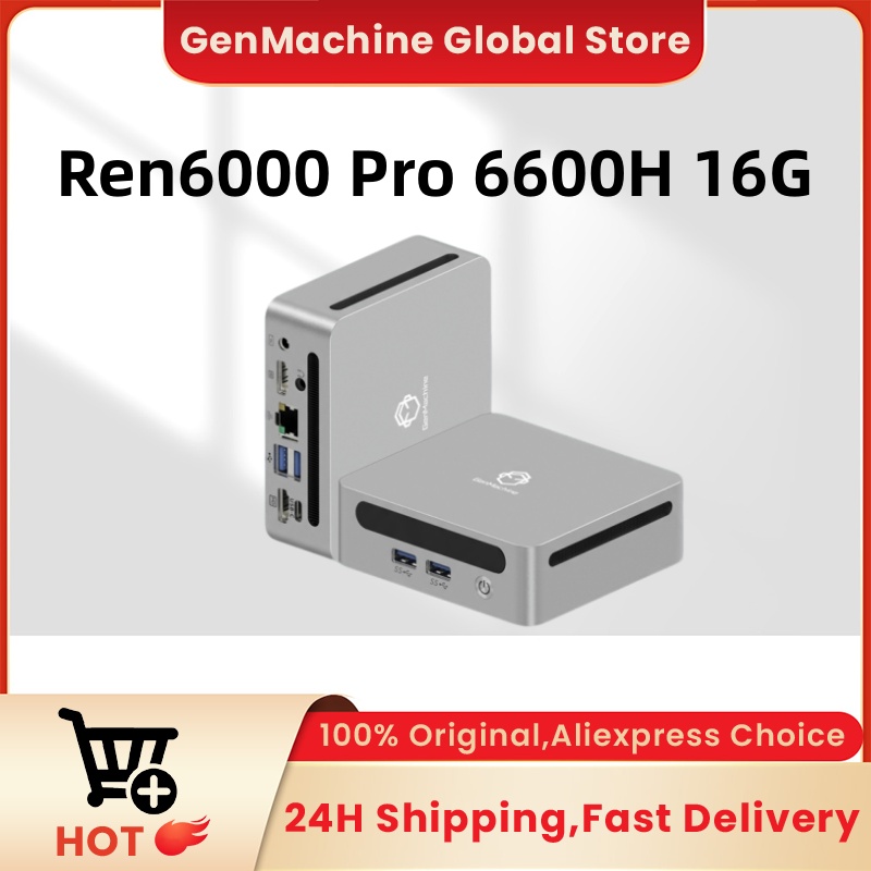 Pc Gaming Ddr5 - GenMachine AMD Ryzen 5 6600H Mini
