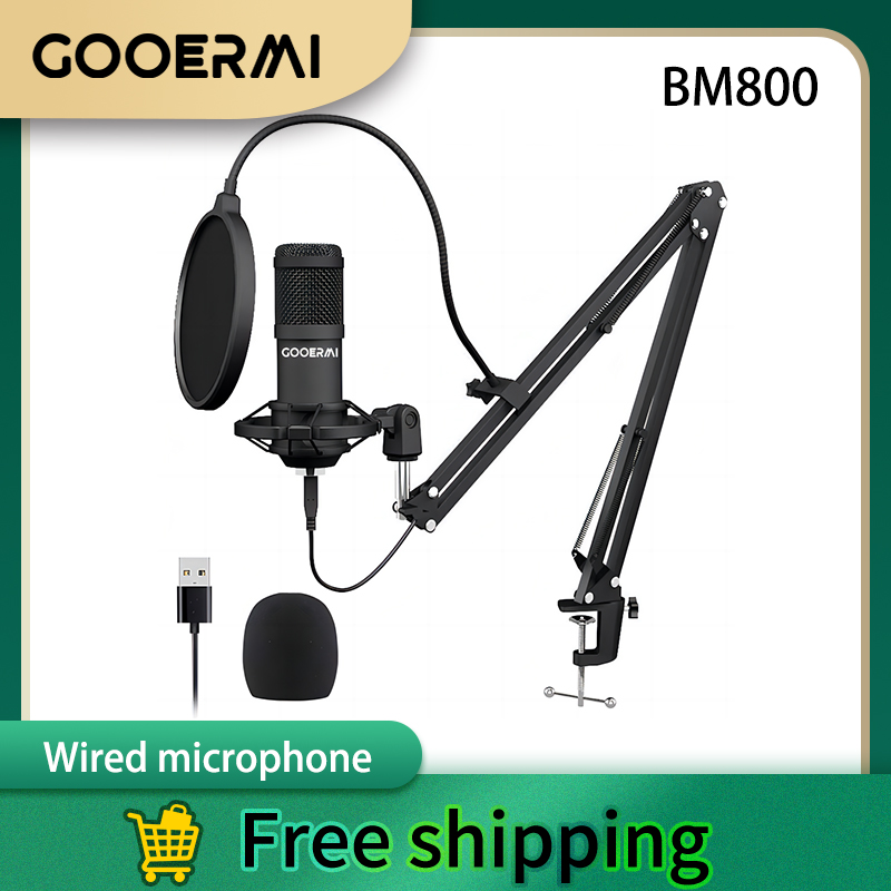 GOOERMI BM800 Professional USB - đánh giá và giá Pc Gaming Youtubers