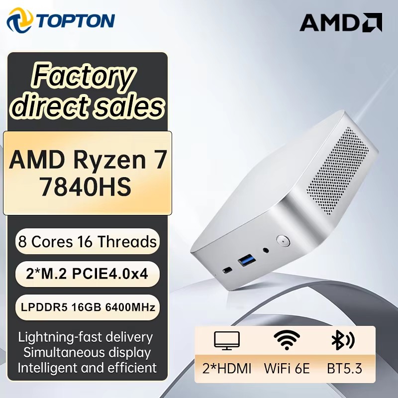 Topton Portable Gaming Mini PC - đánh giá và giá Pc Gaming Windows 7