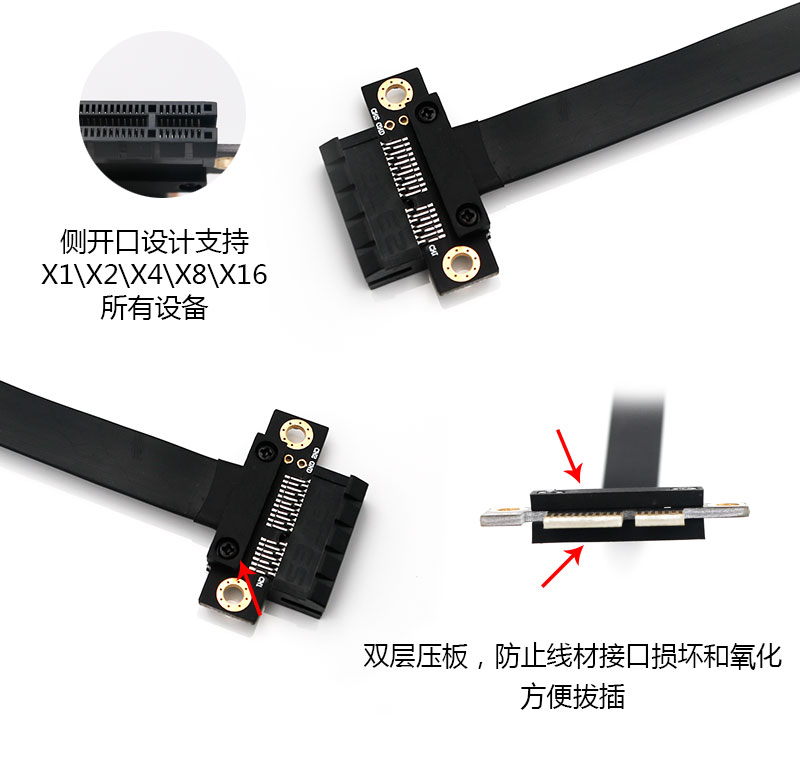 90 Degree Pci-E Pci Express 1X - đánh giá và giá Pcie Riser Cable