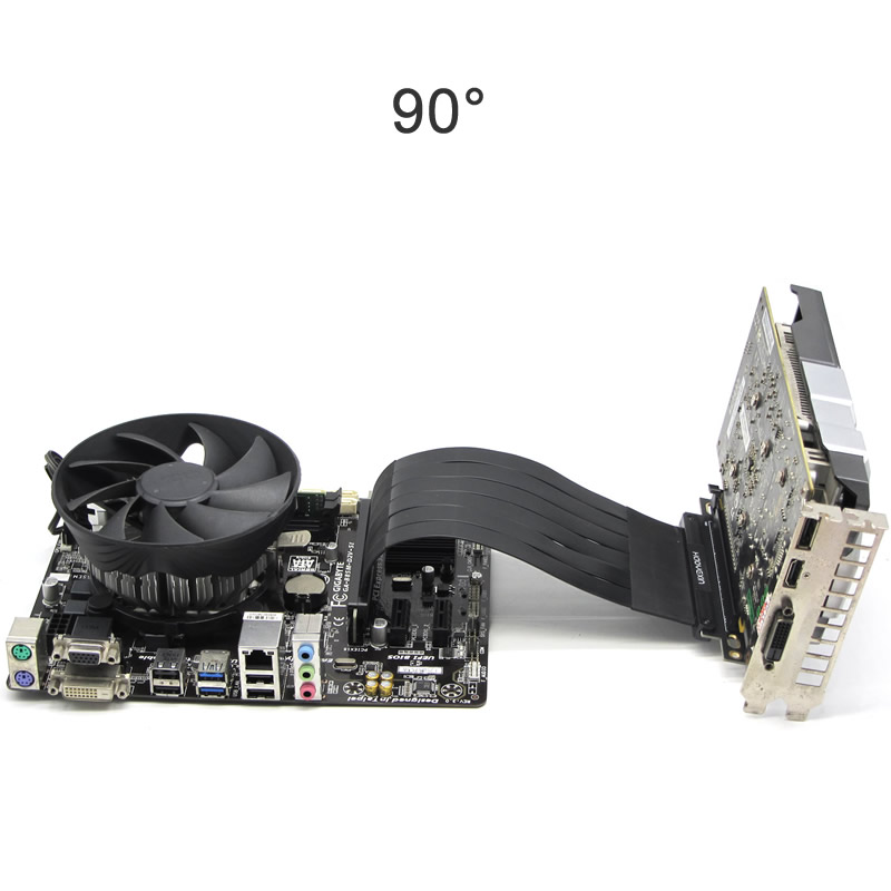 PCIe Riser Cable Graphics Card - đánh giá và giá Pcie Riser Cable