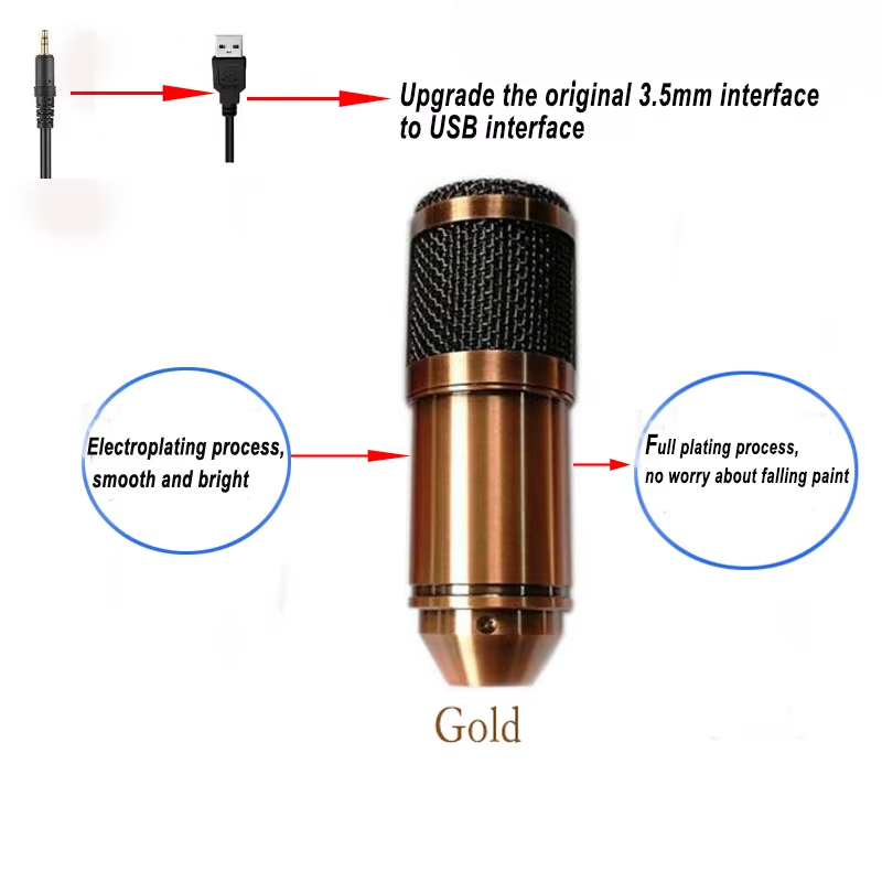 USB Condenser Microphone bm-80 - đánh giá và giá Pc Gaming Youtubers