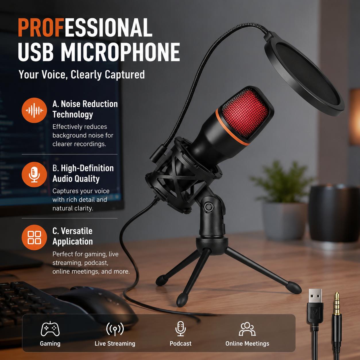 Professional Gaming USB Cardio - đánh giá và giá Pc Gaming Youtubers