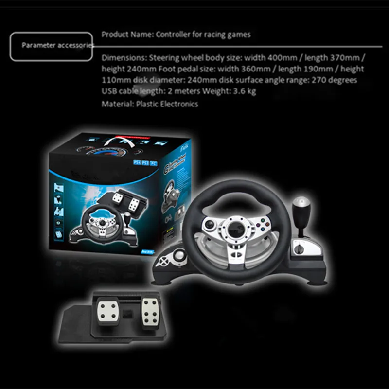 Computer Game Steering Wheel V - đánh giá và giá Pc Gaming Xgear