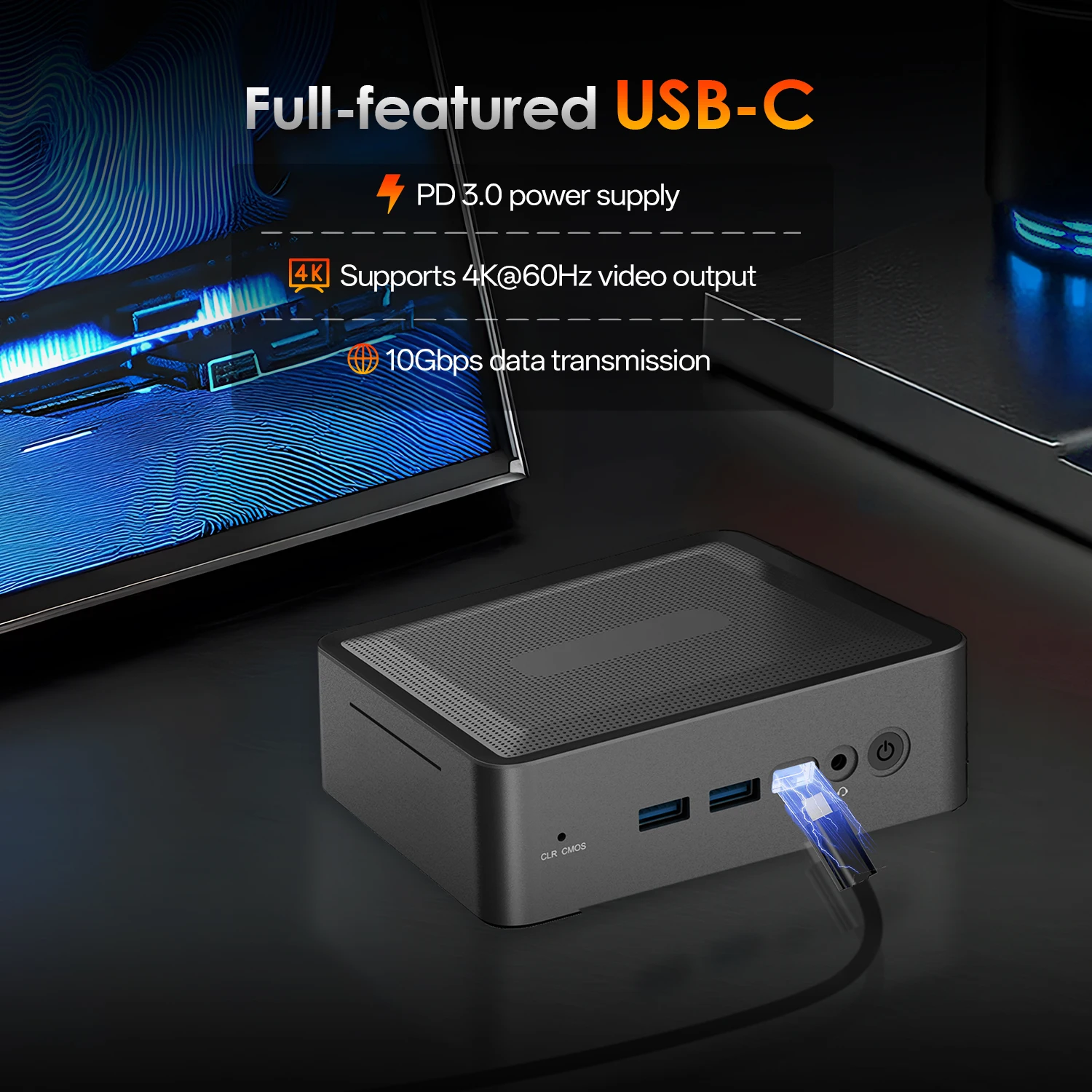 Mini PC U58 Ryzen 7 5825U WIFI - đánh giá và giá Pc Gaming Windows 7