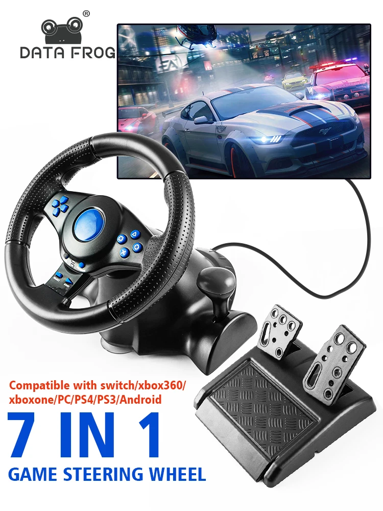 DATA FROG Racing Steering Whee - đánh giá và giá Pc Gaming Windows 7